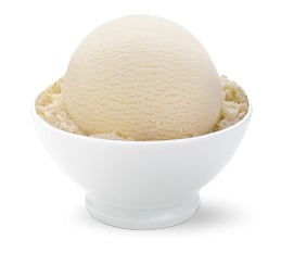 Vanilla ice cream scoop store